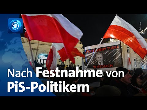 Polen nach Verhaftung von PiS-Politikern vor Staatskrise