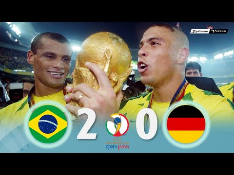 Brasil 2 x 0 Germany ● 2002 World Cup Final Extended Goals &amp; Highlights HD