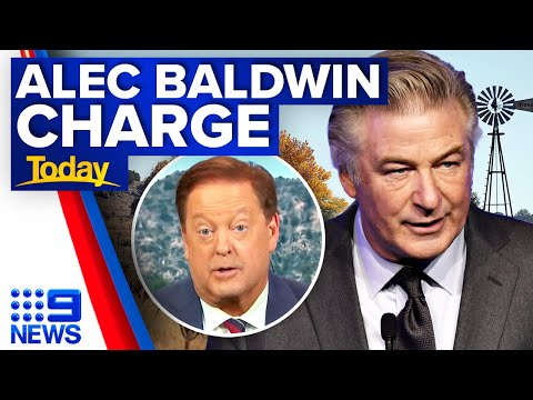 Alec Baldwin to be charged over fatal Rust shooting | 9 News Australia