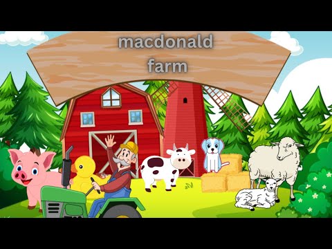 Old Macdonald Had A Farm | Nursery Rhymes | Little Pumpkins Nursery Rhymes and Songs