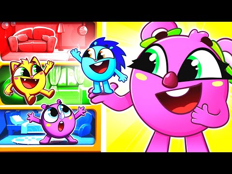 Riesiges Puppenhaus-Partylied | Lustige Kinderlieder 😻🐨🐰🦁 und Kinderreime von Baby Zoo