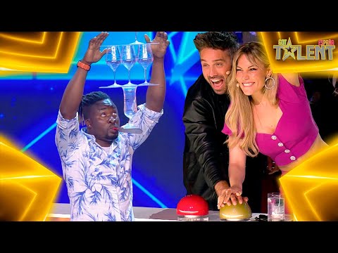 The TALENT of this BALANCER wins the GOLDEN BUZZER | Auditions 5 | Spain's Got Talent 7 (2021)