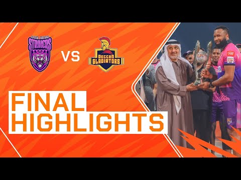 2023 Abu Dhabi T10, Final Match Highlights: New York Strikers vs Deccan Gladiators | Season 7