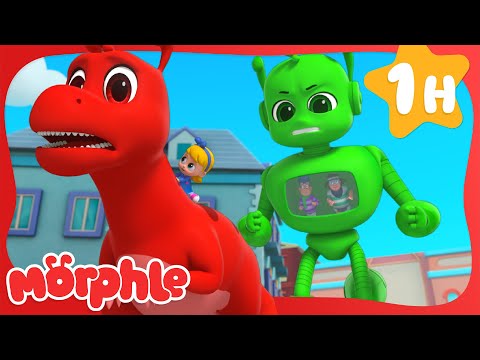 Dino Morphle Defeats The Bandits 🦹&zwj;♂️ | My Magic Pet Morphle | Morphle Dinosaurs 🦕 Cartoons for Kids