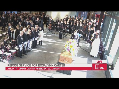 Repose service for Rosalynn Carter | Re-watch