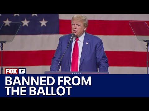 Maine bans Trump from presidential ballot