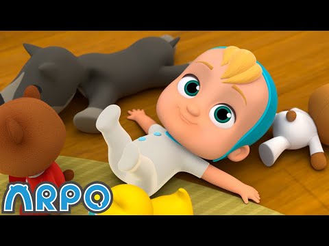 Baby Daniels First Steps! | ARPO The Robot | Funny Kids Cartoons | Kids TV Full Episodes