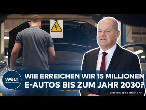 ELEKTROMOBILIT&amp;Auml;T IN DER KRISE: Scholz trifft Autobosse - Wie schaffen wir 15 Mio. E-Autos bis 2030?