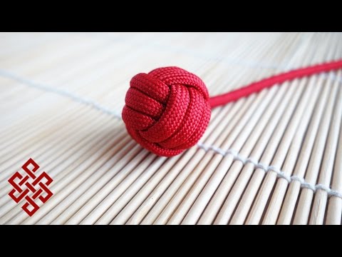 How to Make a Monkey's Fist with No Marble / Ball Bearing Tutorial