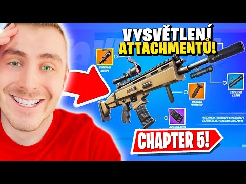 *NOV&Eacute;* ATTACHMENTY V CHAPTER 5 SEASON 1 Fortnite!!