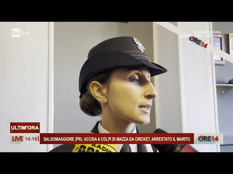 Salsomaggiore(PR). Uccisa a colpi di mazza da cricket, arrestato il marito - Ore 14 del 28/11/2023