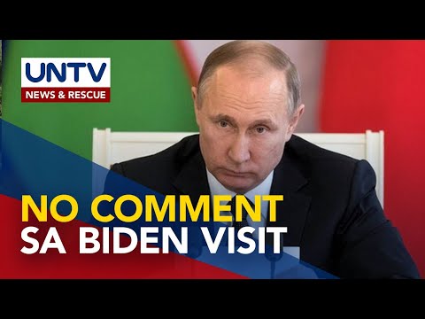 Russian Pres. Vladimir Putin, wala pang pahayag sa surprise visit ni Pres. Biden sa Ukraine