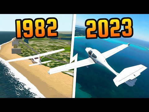 Evolution of Microsoft Flight Simulator (NEW) [1982-2023]