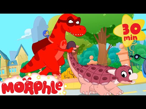 Morphle the Dino Hero | Fun Animal Cartoons | @MorphleTV  | Learning for Kids