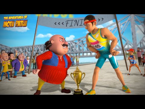 Motu Patlu ने Howrah Bridge की Race में किया Participate| Hindi Cartoon | New Episodes | S13 | 