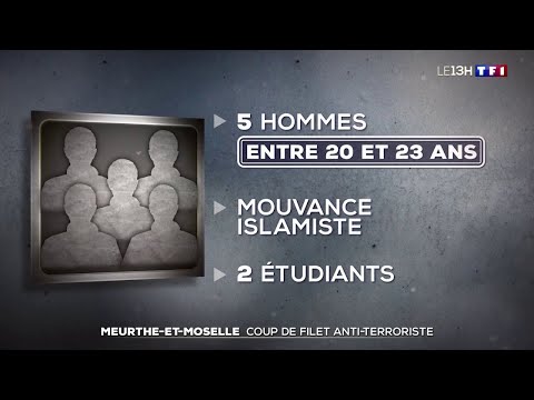 Op&eacute;ration antiterroriste en Meurthe-et-Moselle : cinq hommes de 20 &agrave; 23 ans arr&ecirc;t&eacute;s