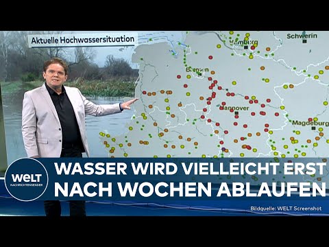 HOCHWASSER IN DEUTSCHLAND: Mehr Wassermassen erwartet! In diesen Regionen bleibt die Lage angespannt