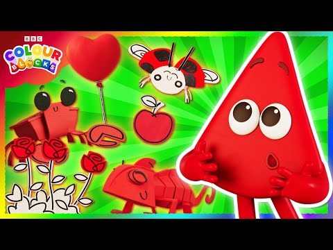 Can you find the red things? | Colour Recognition | Kids learn Colours