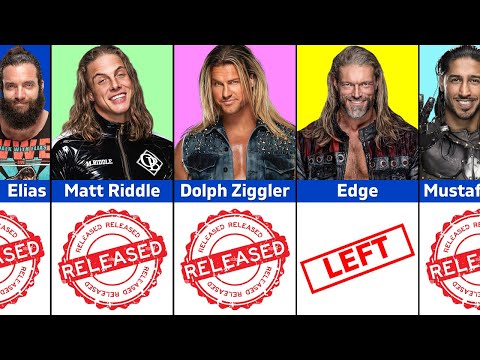 Every Wrestler Released By WWE in 2023 And 2 Who Left Themselves