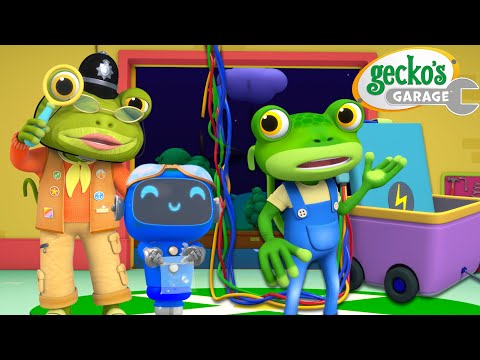 Elementary, Dear Gecko! | Gecko's Garage | Trucks For Children | Cartoons For Kids