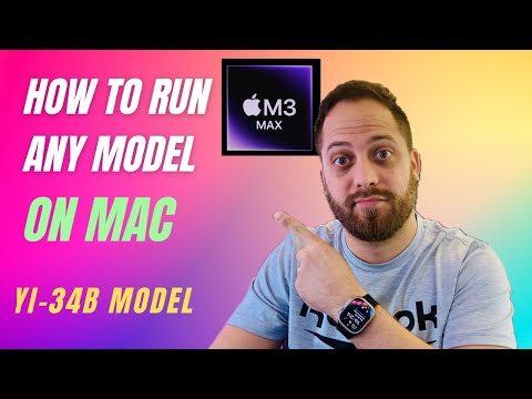 How to run open source models on mac | Yi 34b on m3 Max