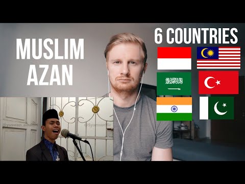 MUSLIM AZAN FROM SIX COUNTRIES