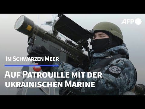 Auf Patrouille mit der ukrainischen Marine im Schwarzen Meer | AFP