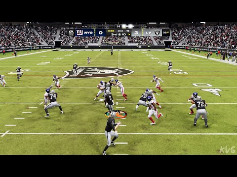 Madden NFL 24 - New York Giants vs Las Vegas Raiders - Gameplay (PS5 UHD) [4K60FPS]