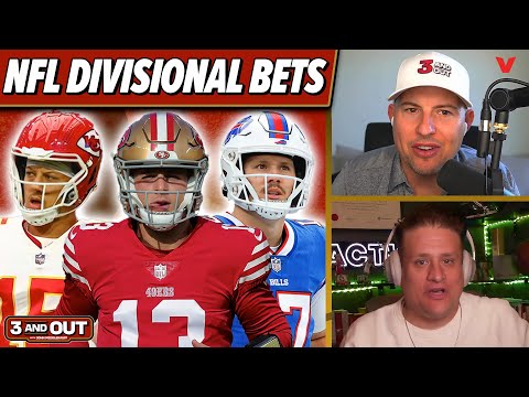 NFL Divisional Bets: Chiefs-Bills, Packers-49ers, Texans-Ravens, Buccaneers-Lions | 3 &amp; Out