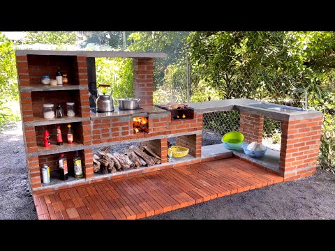 how to build a large multi-functional wood stove # 209