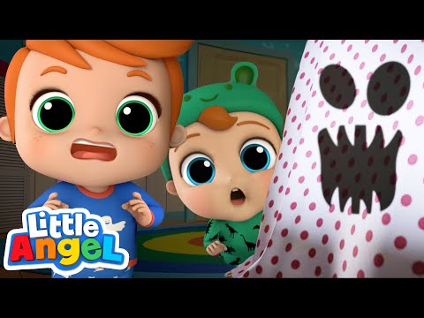 Monsters In The Dark | Little Angel Kids Songs &amp; Nursery Rhymes