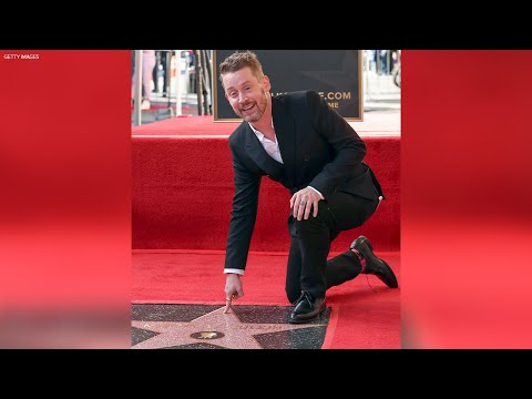 'Home Alone' actor Macaulay Culkin honored with star on Hollywood Walk of Fame