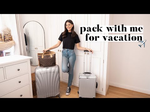 Pack with me for VACATION! ✈️🌴