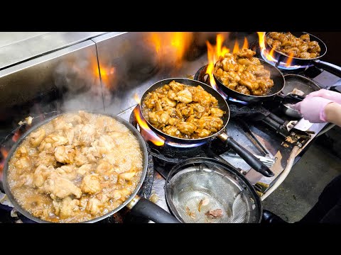 Japanese university students can eat a lot of cheap and delicious fried chicken.