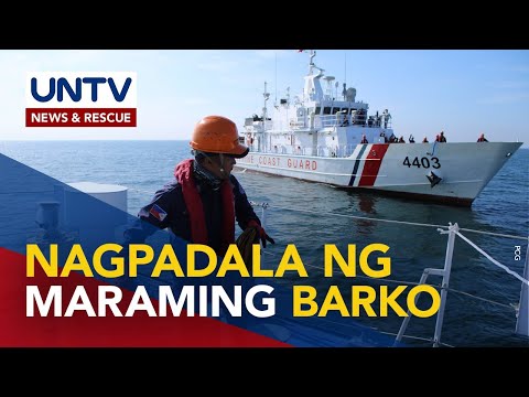 Dagdag na barko ng PH Navy at PCG, ipinadala sa West Philippine Sea sa gitna ng Chinese &lsquo;swarming&rsquo;