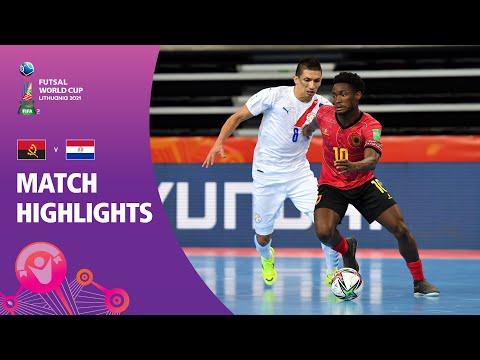 Angola v Paraguay | FIFA Futsal World Cup 2021 | Match Highlights