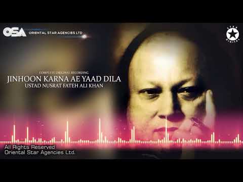 Jinhoon Karna Ae Yaad Dila | Ustad Nusrat Fateh Ali Khan | OSA Full Version video || OSA Worldwide