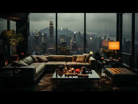 Soothing Interior Design - Thunderstorm In The City (Official Audio)