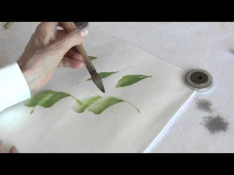 Chinese Brush Painting 101: Leaves