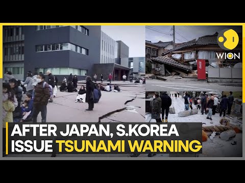 Japan earthquake: Major tsunami hits Sea of Japan coast; South Korea issues tsunami warning | WION