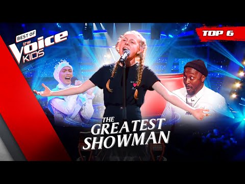 The GREATEST SHOWMAN performances in The Voice Kids! ? | Top 6