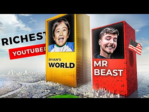 ?TOP Richest Youtube Stars 2023 ►3D