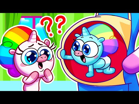 How was Baby Born 👶| Star wants to be a good sister for baby brother |  Kids stories by BI BA BOOM!