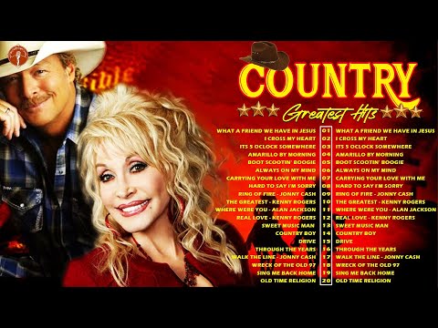 Dolly Parton, George Strait, Alan Jackson Greatest Hits | Best Classic Country Songs of All Time