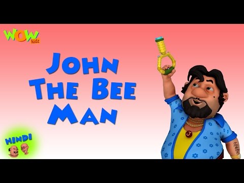 John The Bee Man - Motu Patlu in Hindi - 3D Animation Cartoon for Kids -As on Nickelodeon