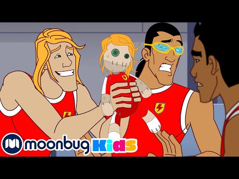 SUPA STRIKAS S05 E56 Last Action Figure | Football Cartoon | MOONBUG KIDS - Superheroes