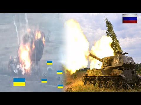 Huge Explosion After Ukrainian Tank Was Destroyed