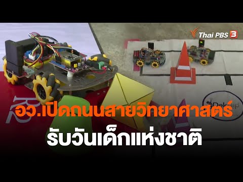 อว.เปิดถนนสายวิทยาศาสตร์ รับวันเด็กแห่งชาติ | จับตาสถานการณ์ | 12 ม.ค. 67