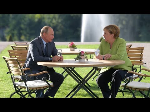 Arbeitstreffen in Schlo&szlig; Meseberg: Merkel trifft Putin