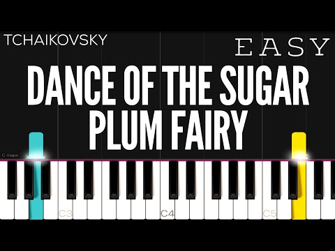 Tchaikovsky - Dance of the Sugar Plum Fairy | EASY Piano Tutorial